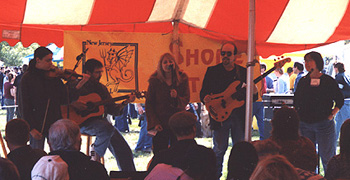 11. Mike with Project Mercury at the NJFF - April 2002